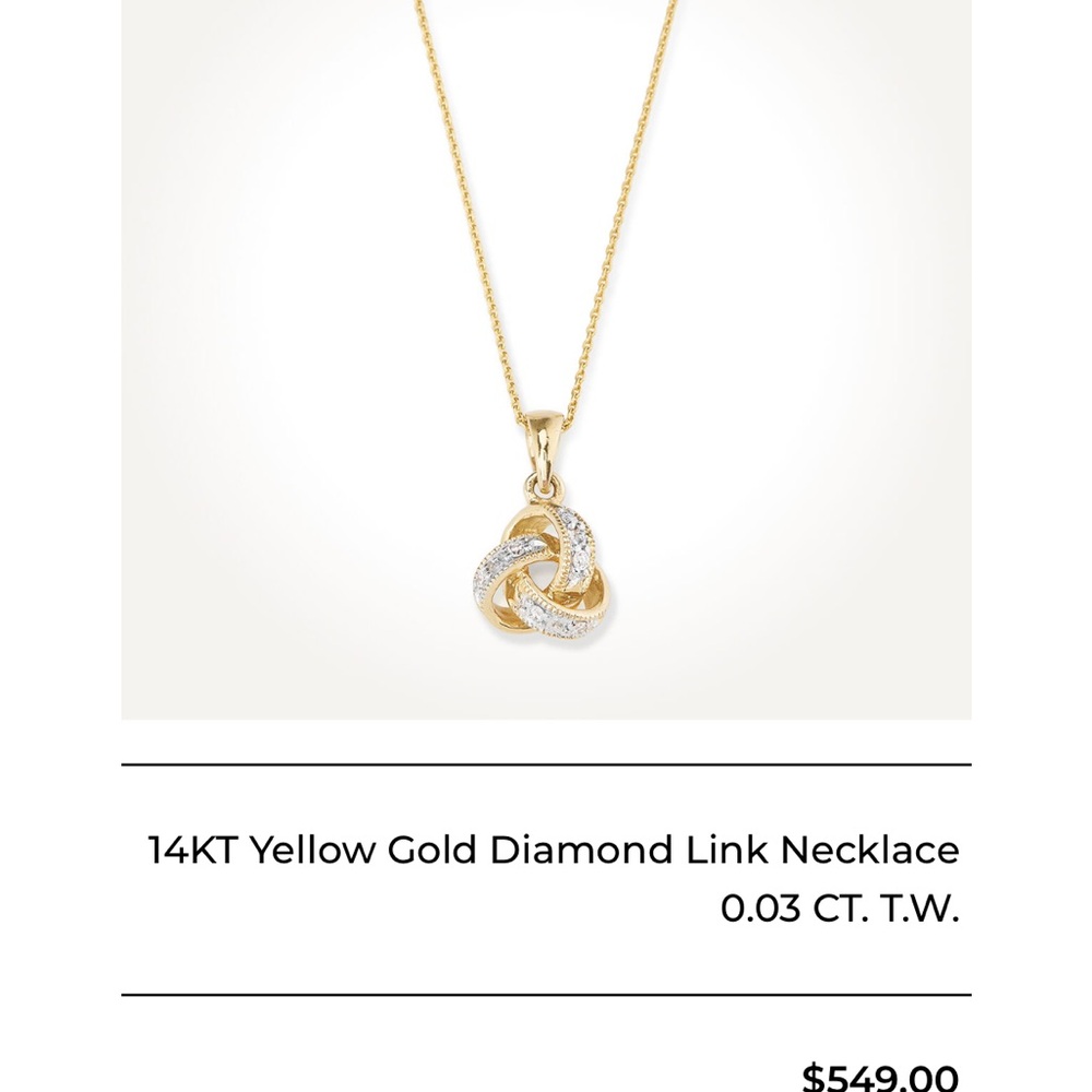 Elegant Gold and Silver Knot Necklace